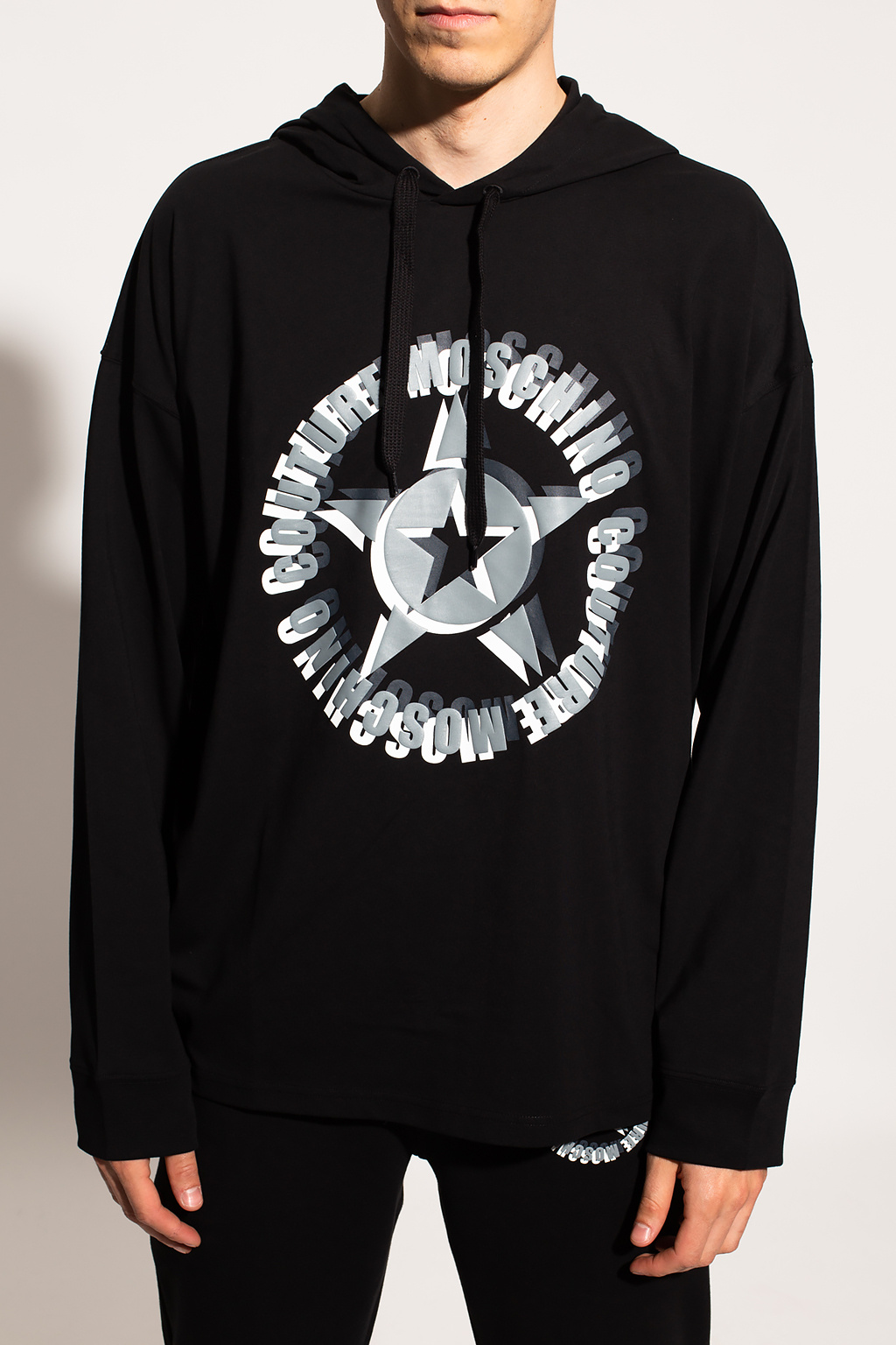 Moschino Logo-printed hoodie
